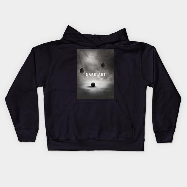 DARK ART Kids Hoodie by find us in the darkness